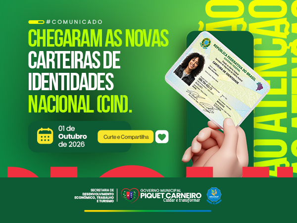 NOVO COMUNICADO DA CIDADANIA!